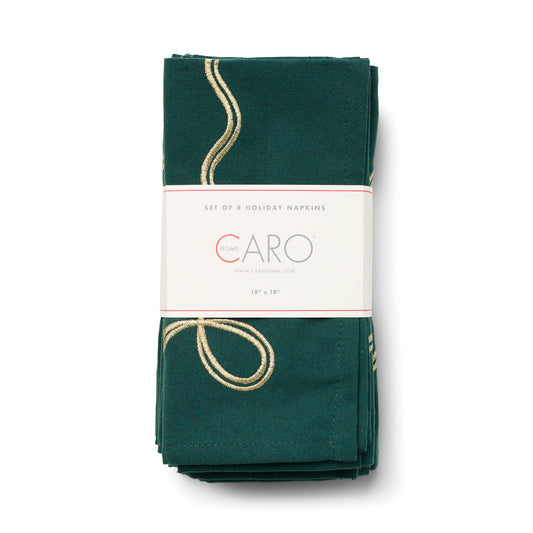 Double Scallop Holiday Napkins Set of 8