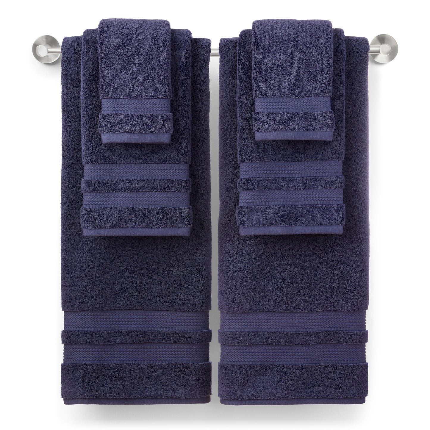 BETHANY 6-PIECE TOWEL SET: THE UTMOST LUXURY ZERO TWIST SOLID