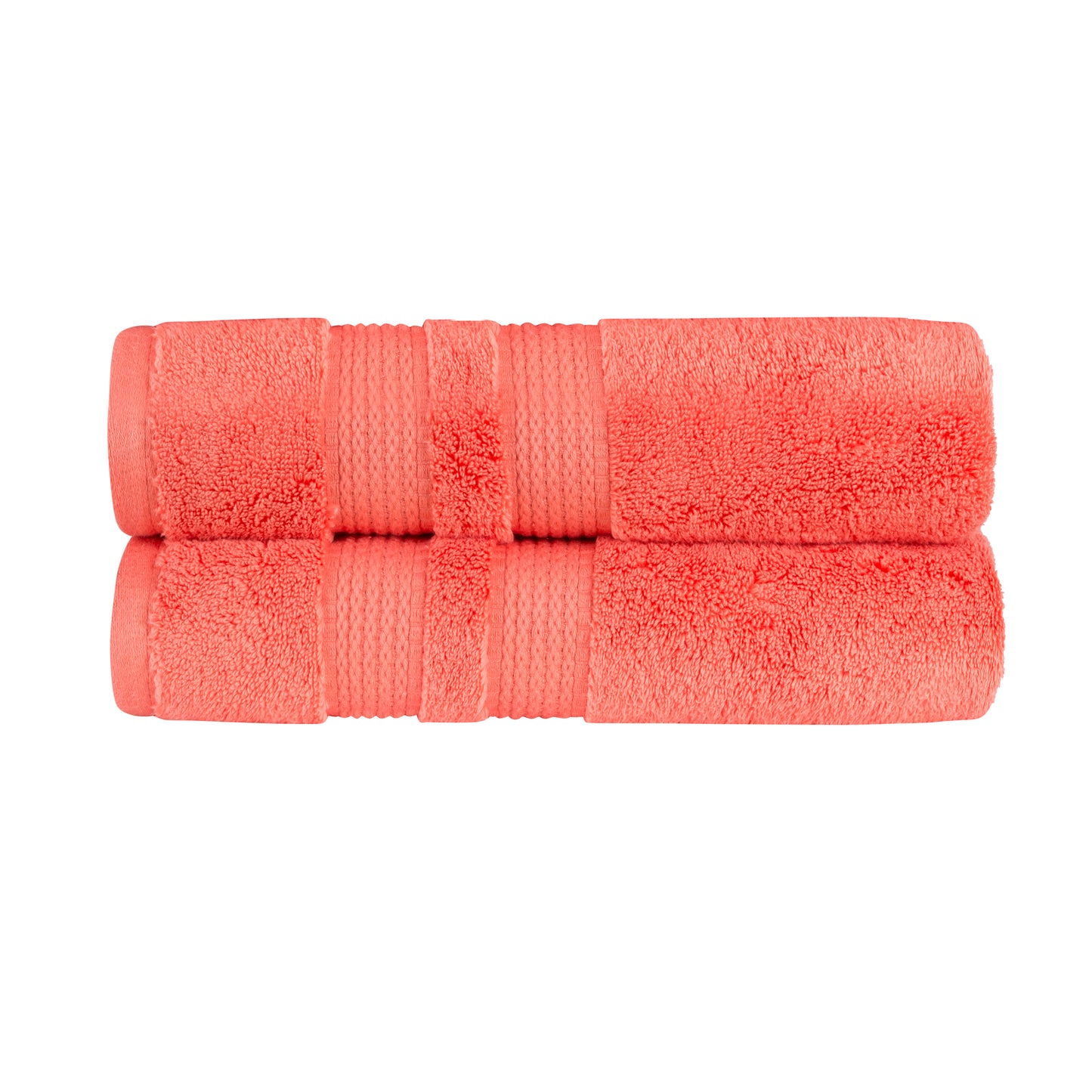 Bethany 2 Piece Bath Towel Set: The Utmost Luxury Zero Twist Solid