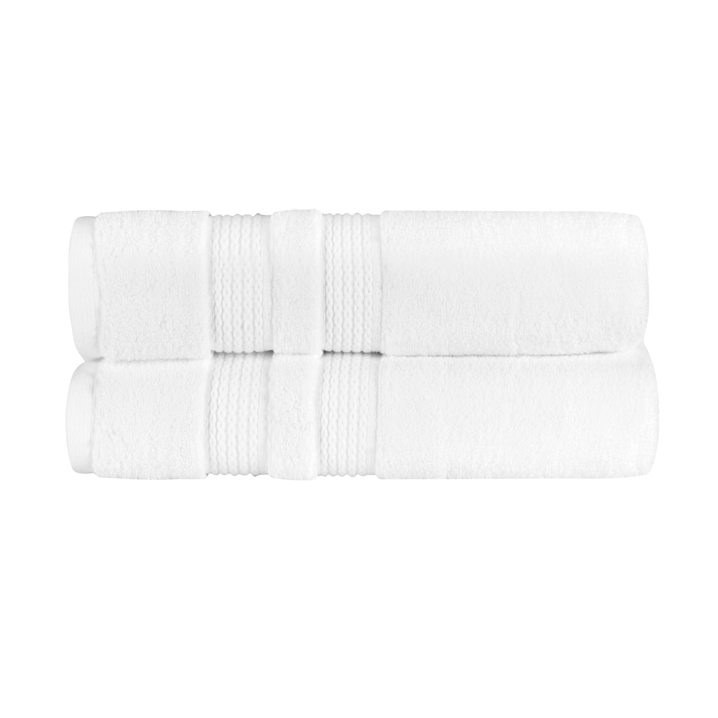 BETHANY 2 PIECE BATH TOWEL SET: THE UTMOST LUXURY ZERO TWIST SOLID