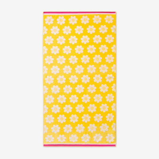 Dessy Yellow Kids Beach Towel