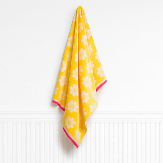 Dessy Yellow Kids Beach Towel