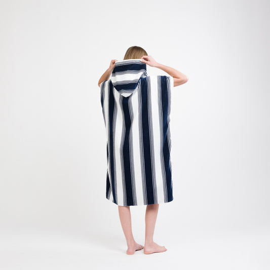 Porto Stripe Poncho