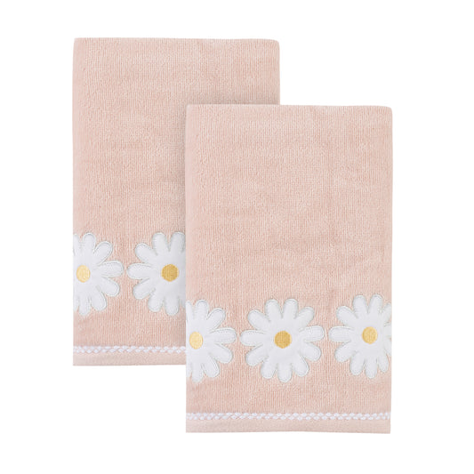 Daisy Field 2-Piece Hand Towel Set