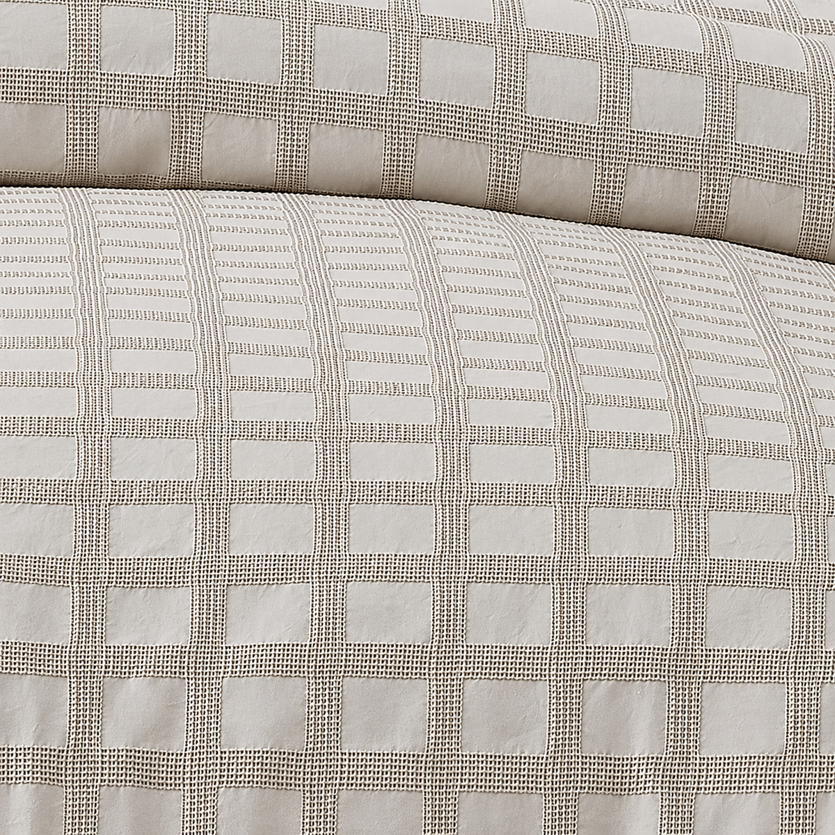 Whitley 100% Cotton Seersucker Comforter Set