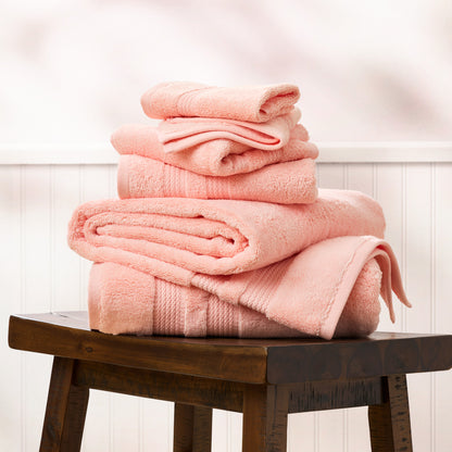 Bethany 6-Piece Towel Set: Premium Zero Twist Solid