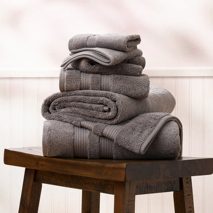 Bethany 6-Piece Towel Set: Premium Zero Twist Solid