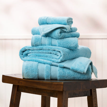 Bethany 6-Piece Towel Set: Premium Zero Twist Solid