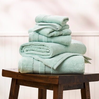 Bethany 6-Piece Towel Set: Premium Zero Twist Solid