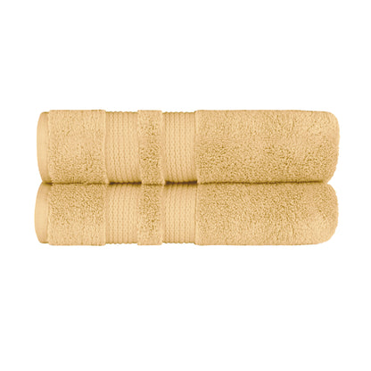 Bethany 2 Piece Bath Towel Set: The Utmost Luxury Zero Twist Solid