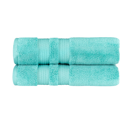 Bethany 2 Piece Bath Towel Set: The Utmost Luxury Zero Twist Solid