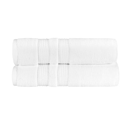 Bethany 2 Piece Bath Towel Set: The Utmost Luxury Zero Twist Solid