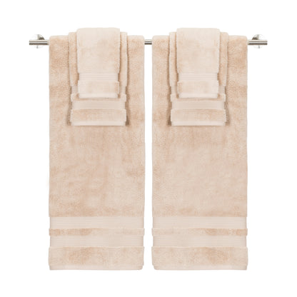 Bethany 6-Piece Towel Set: Premium Zero Twist Solid