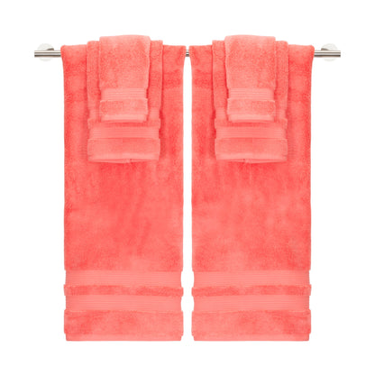 Bethany 6-Piece Towel Set: Premium Zero Twist Solid