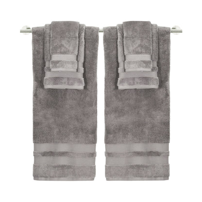 Bethany 6-Piece Towel Set: Premium Zero Twist Solid
