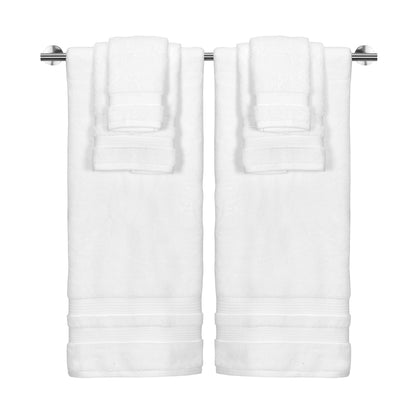 Bethany 6-Piece Towel Set: Premium Zero Twist Solid