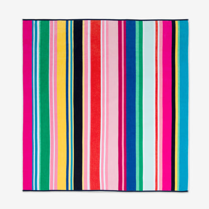 Tropical Rio Stripe Multi XL Beach Towel