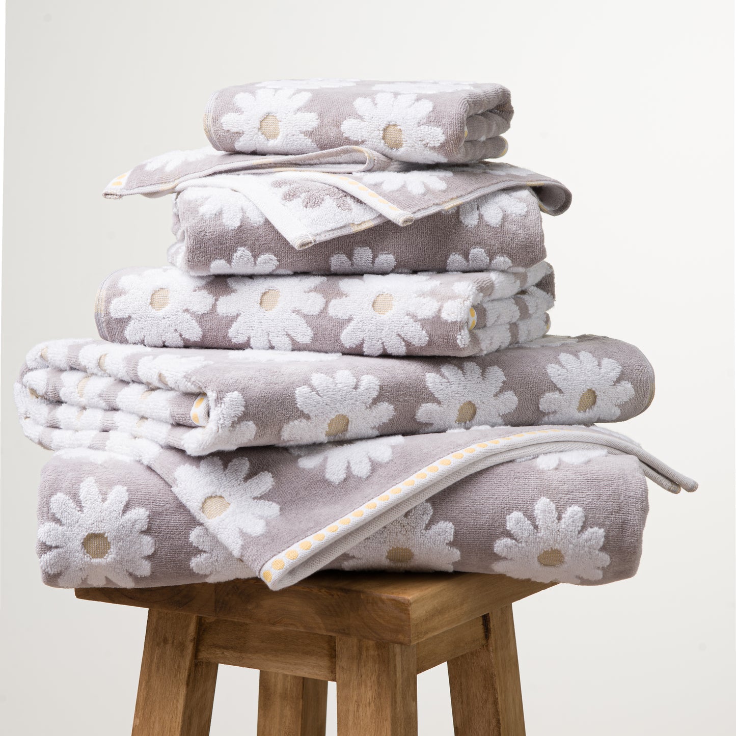 Daisy Field 6-Piece Towel Set