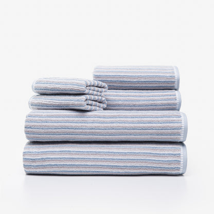Darian Stripe ZT 6-piece Bath Towel Set