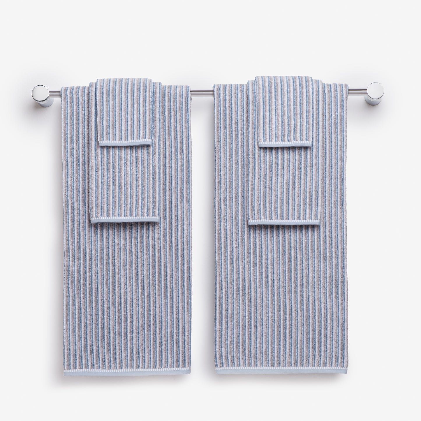 Darian Stripe ZT 6-piece Bath Towel Set