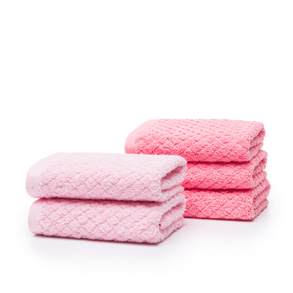 Sweethearts Kids Towel Set — True Pink