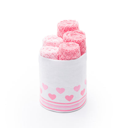 Sweethearts Kids Towel Set — True Pink