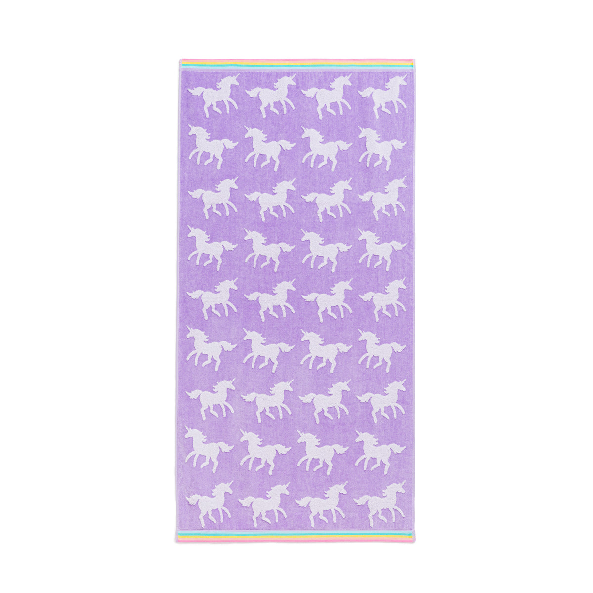 Unicorn Kids Towel Set — Very Violet