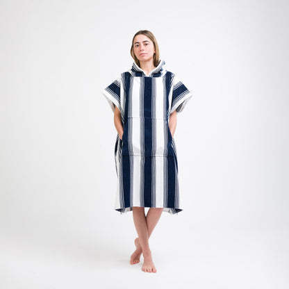 Porto Stripe Poncho