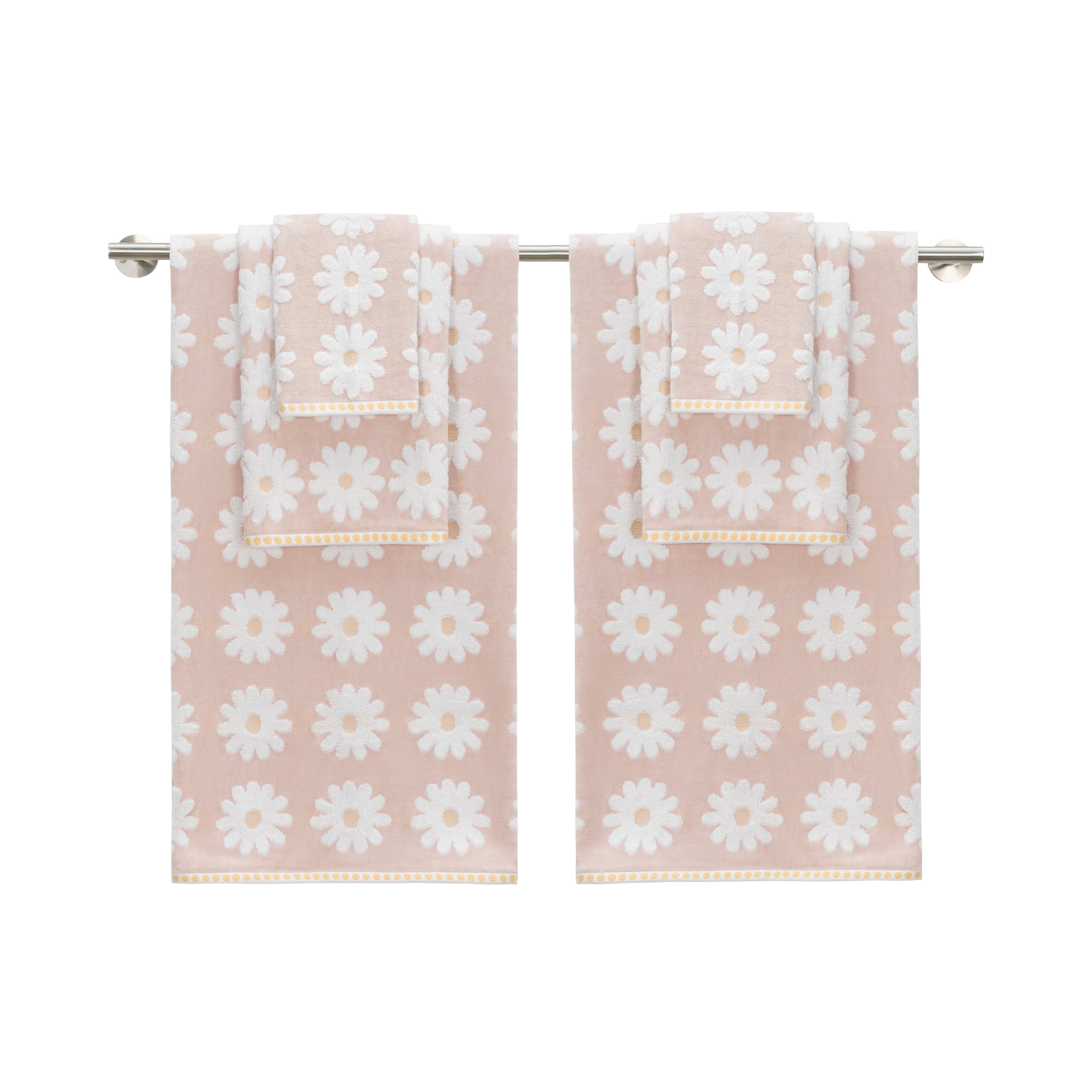 Caro Home Daisy Field Towel - Thumbnail 4