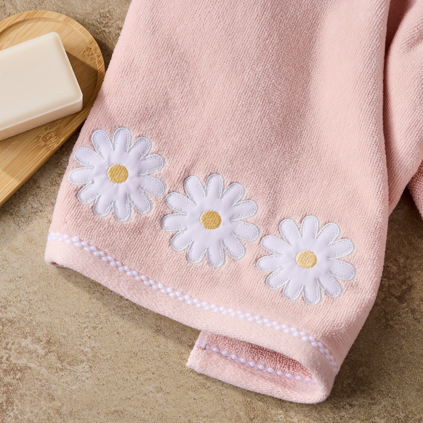 Daisy Field 2-Piece Hand Towel Set