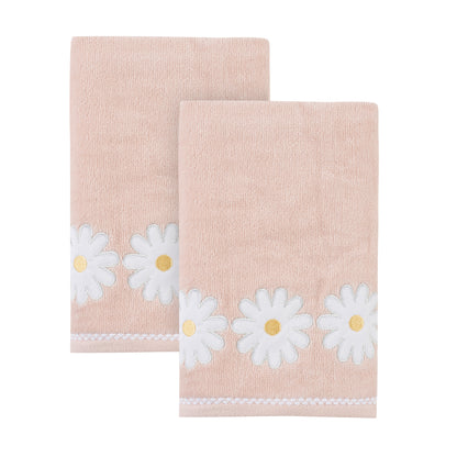 Daisy Field 2-Piece Hand Towel Set