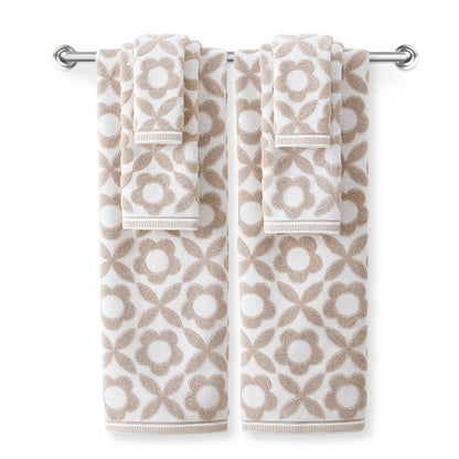 Daisy Geo 6-Piece Towel Set