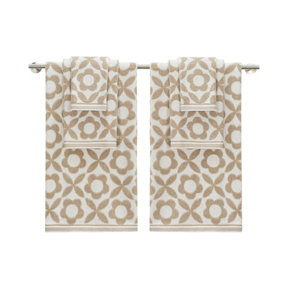 Daisy Geo 6-Piece Towel Set