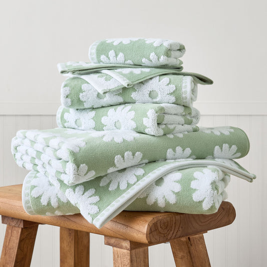 Daisy Field 6-Piece Towel Set