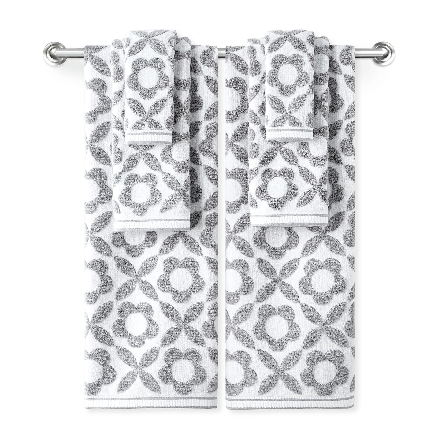 Daisy Geo 6-Piece Towel Set