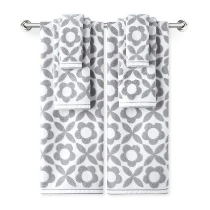 Daisy Geo 6-Piece Towel Set