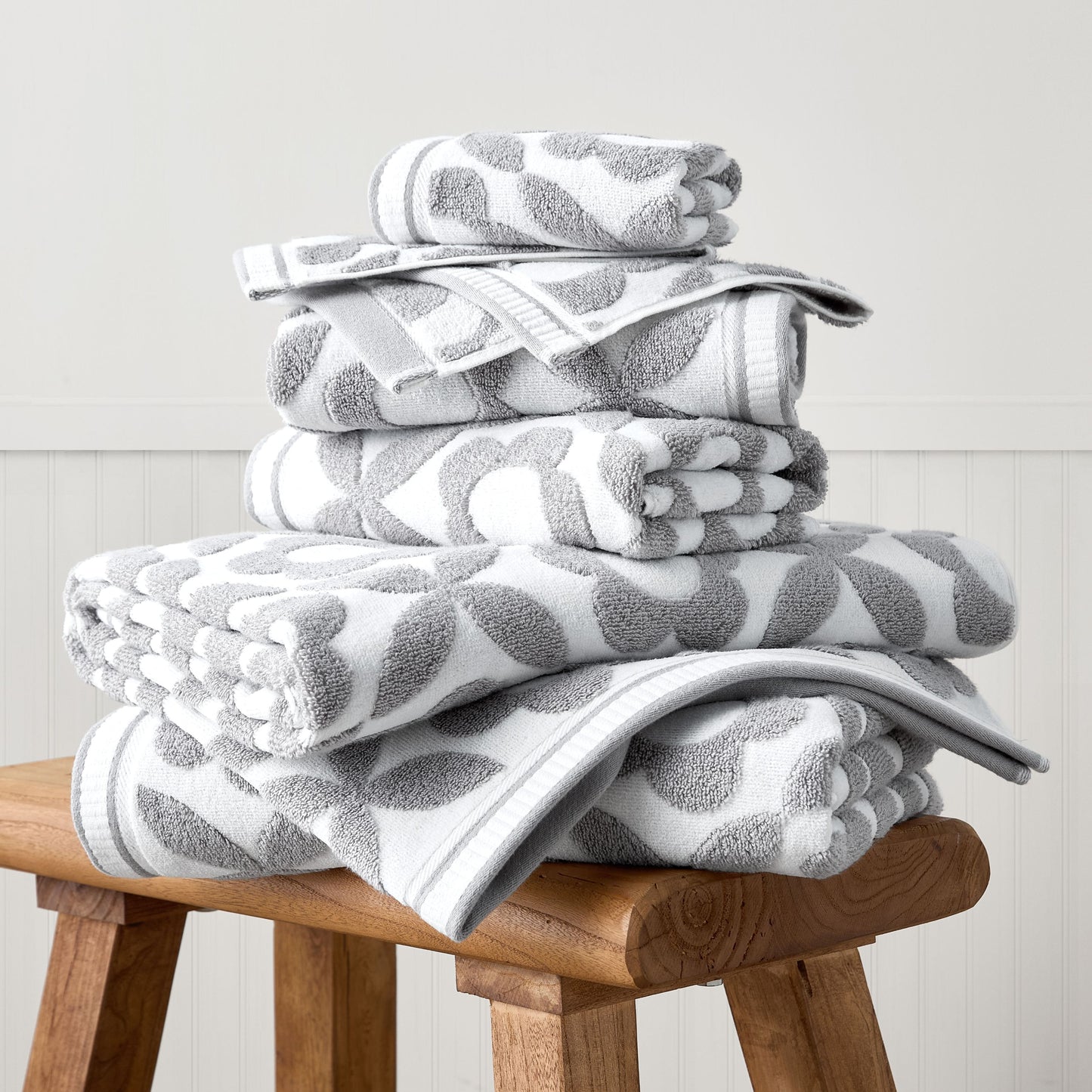 Daisy Geo 6-Piece Towel Set