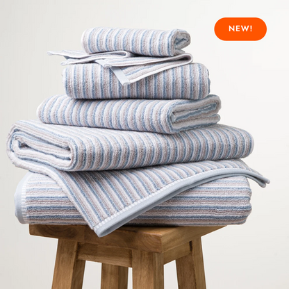 Darien Stripe ZT 6-piece Bath Towel Set