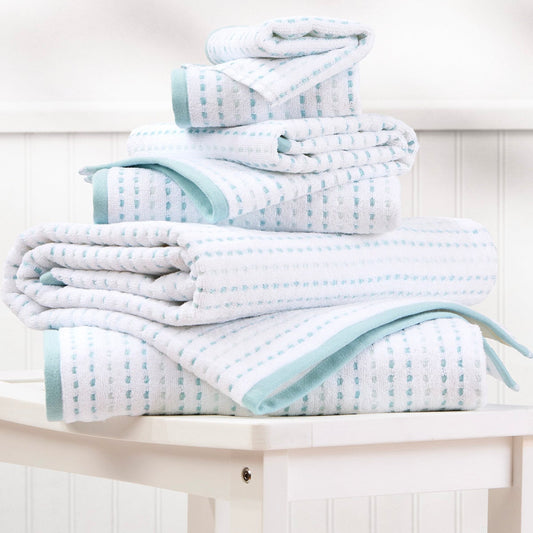 Parsnip Zero Twist 6-Piece Towel Set: The Architectural Towel