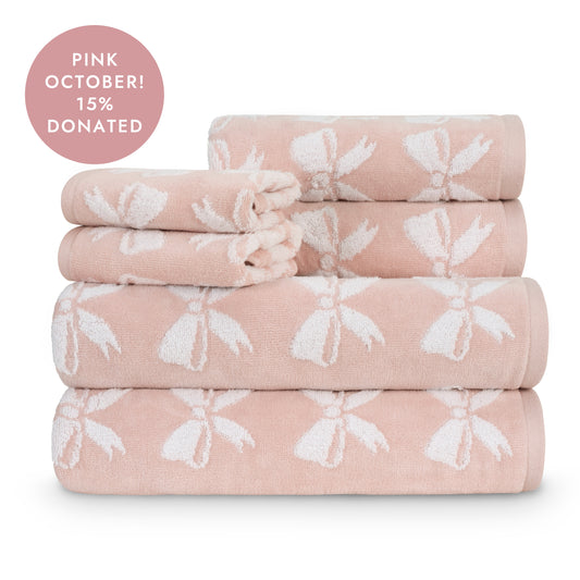 Bows 6-Piece Towel Set