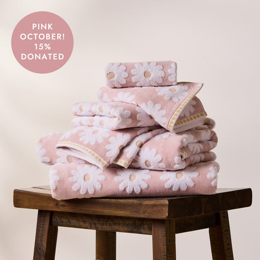 Daisy Field 6-Piece Towel Set
