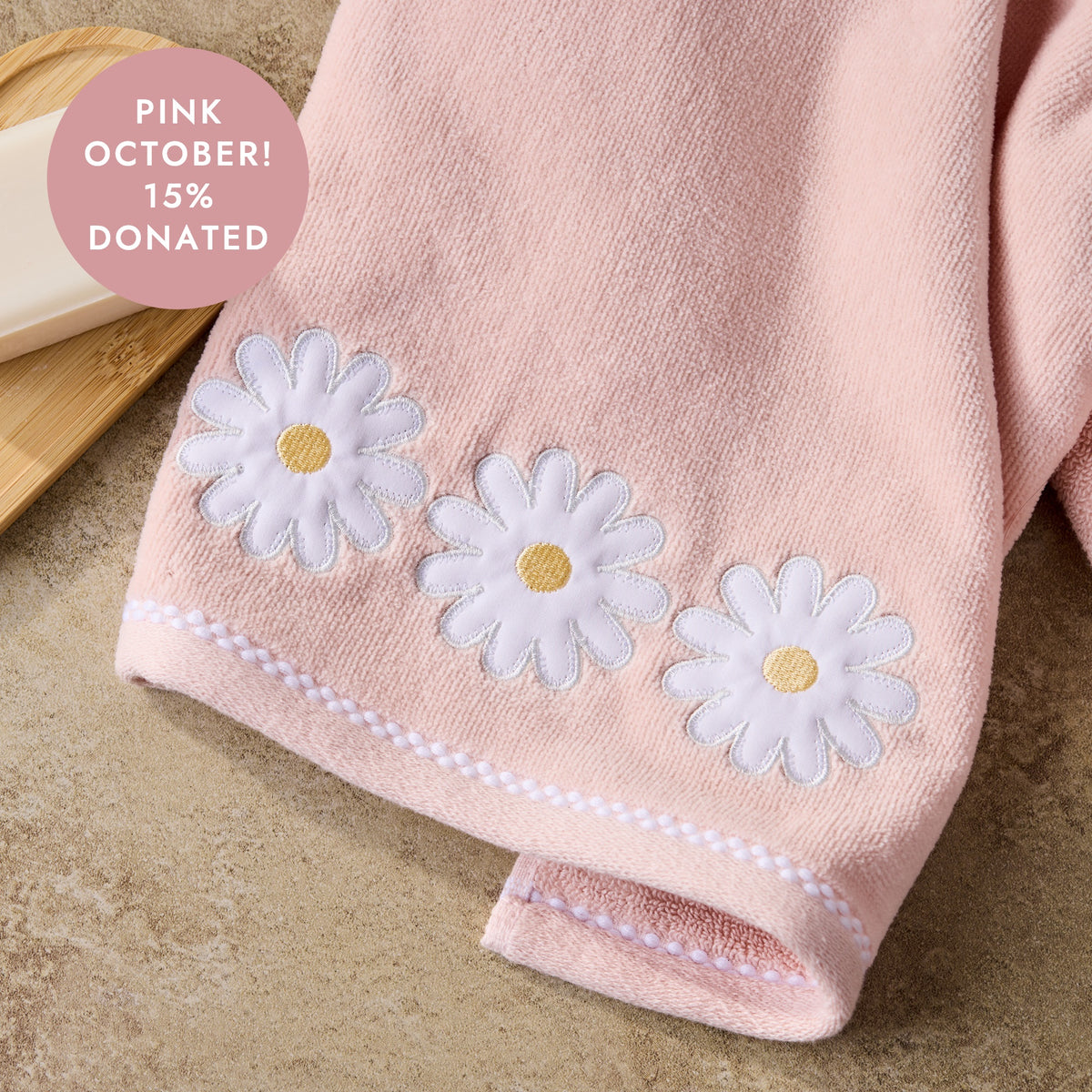 Daisy Field 2-Piece Hand Towel Set