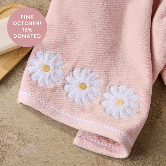 Daisy Field 2-Piece Hand Towel Set