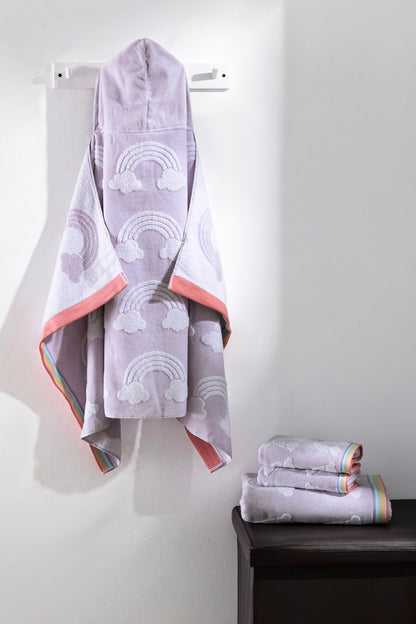 Rainbow Kids Bath Towels