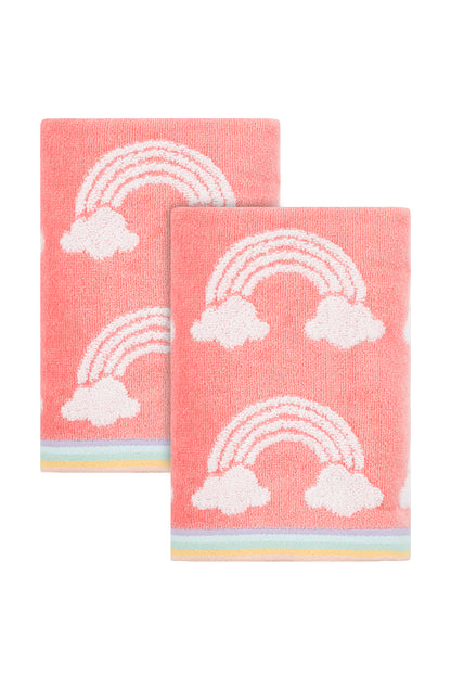 Rainbow Kids Bath Towels