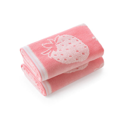 Strawberry Field - Kids Bath Towels