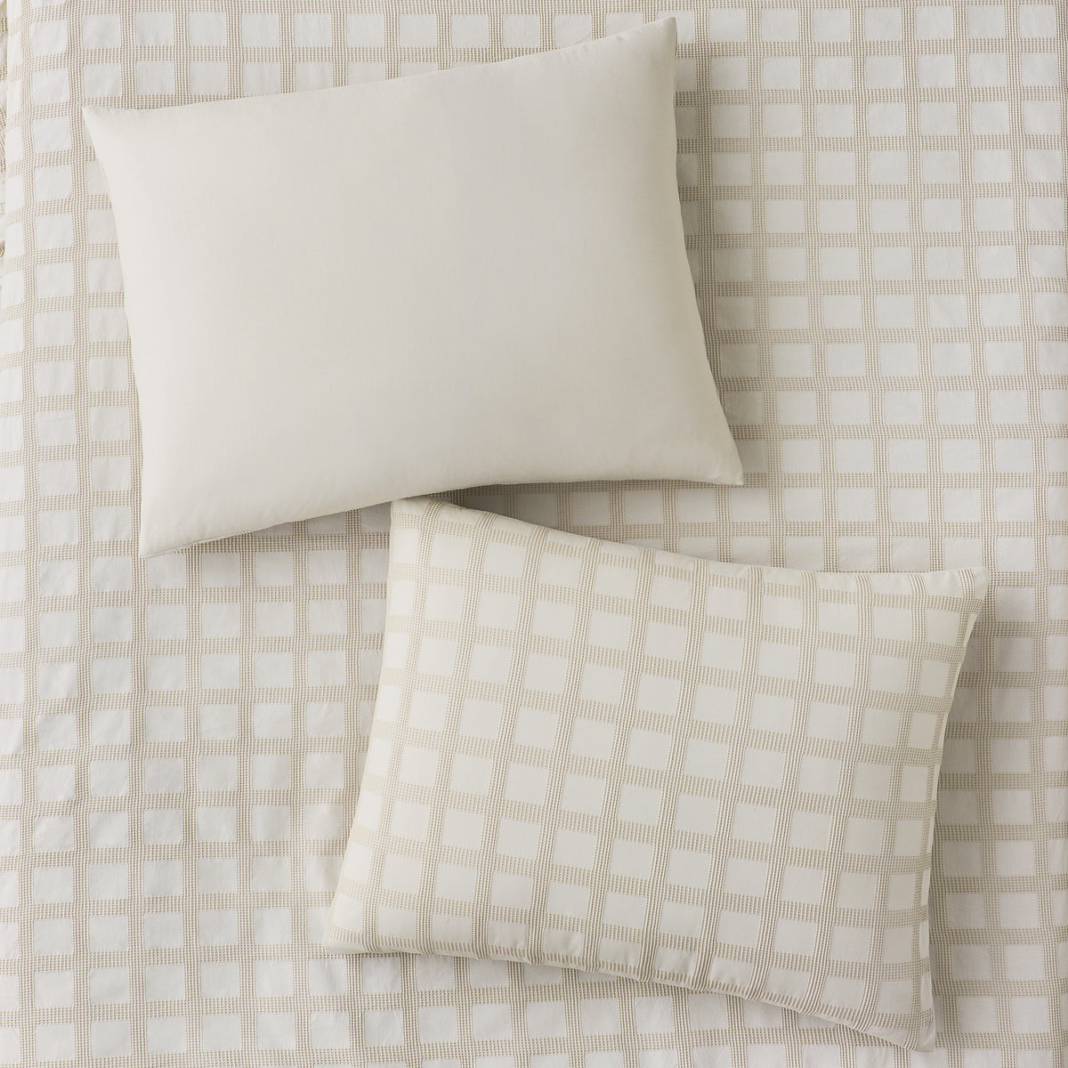 Whitley 100% Cotton Seersucker Comforter Set