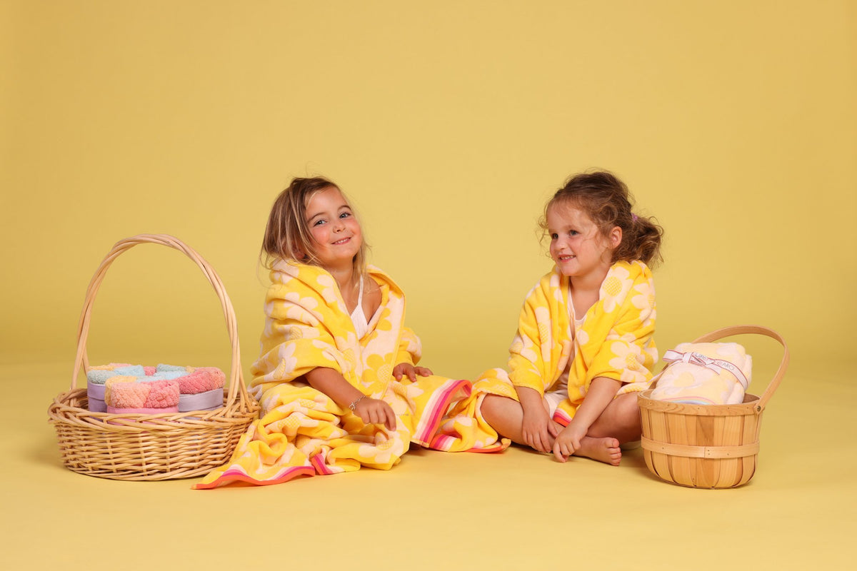 Dessy Yellow Kids Beach Towel