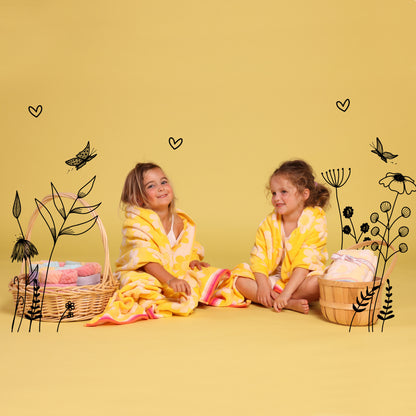 Dessy Yellow Kids Beach Towel