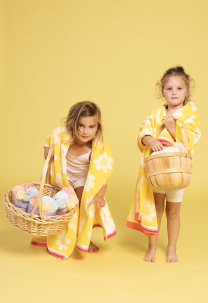 Dessy Yellow Kids Beach Towel